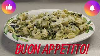 ORECCHIETTE CON I BROCCOLI cucinamediterranea orecchiette youtubevideo2024 [upl. by Rybma28]