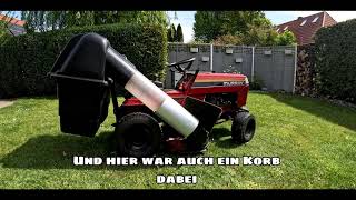 Murray Aufsitzmäher 125 IC 40 Lawn Tractor Auffangkorb Test [upl. by Intihw622]