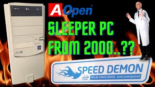 EWaste AOpen Sleeper PC from 2000 [upl. by Llennol]