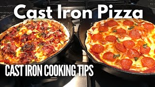 How To Cook Amazing Cast Iron Pizza Ep138 [upl. by Anier]