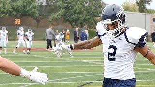 2 Will Gladney  Freshman Highlights  Ithaca College  2016 [upl. by Hayyifas769]