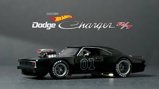 Dodge Charger 1969 V8 Supercharger Custom Hot Wheels [upl. by Culliton687]