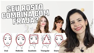 MELHORES FRANJAS PARA SEU TIPO DE ROSTO  Como saber se você fica bem de franja  Raisa Brito [upl. by Ojillek484]