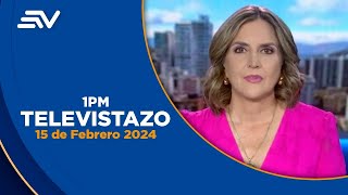 Las lluvias aumentarán del 18 al 22 de febrero  Televistazo  Ecuavisa [upl. by Rimaj524]