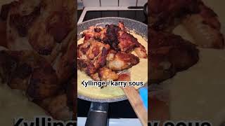 kylling I karry sous amazing denmark family asmr chicken [upl. by Avirt]