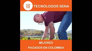 Top 10 Tecnólogos SENA Mejores Pagados en Colombia 2022 [upl. by Jori]