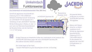 Umkehrdach mit wasserableitendem Vlies [upl. by Gran361]