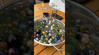 Mixer vs Marbles gone wrong 😳😂 [upl. by Lohman811]