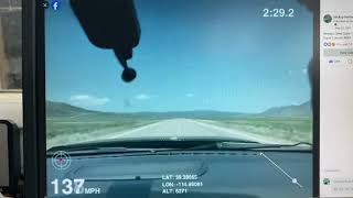 NicKey 5th Gen ZL1 198mph run [upl. by Oirevlis]