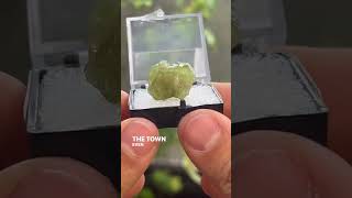 This is the story about vesuvianite crystals mined in Quebec how cool crystals quebec crystal [upl. by Ahsiken]