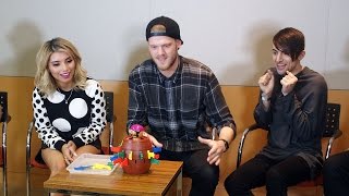 PENTATONIX Plays Japanese Game PopUp Pirate ペンタトニックスが札上げゲームamp黒ひげ危機一髪に挑戦！ [upl. by Kristos]