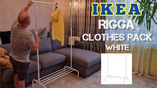 Effortless IKEA Assembly Guide Discover the RIGA Clothing Rack from IKEA for Clothing Storage [upl. by Ariajay479]