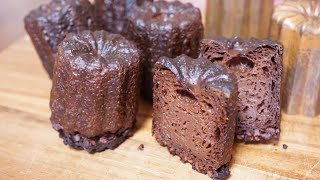 【お菓子作り】チョコレートカヌレ  Chocolate Canelé [upl. by Eixid]