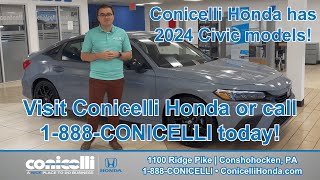 Unveiling the 2024 Honda Civic Sedan Power Elegance and Tech Galore at Conicelli Honda 🚗✨ [upl. by Supple374]