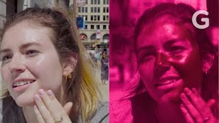 UV Camera Reveals The Best Way to Apply Sunscreen to Your Face  Gizmodo [upl. by Landan291]