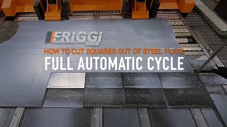 SVC HSS  How to cut squares out of a steel plate [upl. by Also]