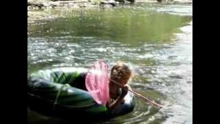 Fishin for Crayfish on the Cowichan River [upl. by Sugirdor]