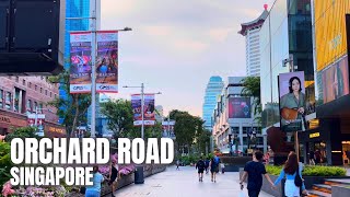 4K HDR Discover Singapores Luxury Shopping Street  Roundtrip Walk at Orchard Road Sept 2024 [upl. by Joo827]