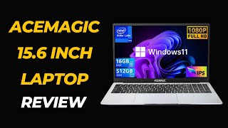 ACEMAGIC 156 inch Laptop Intel 12th Gen Alder Lake N95 Review [upl. by Sremmus142]