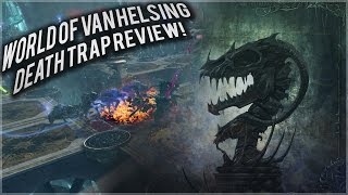 World of Van Helsing Death Trap Review and game play [upl. by Pizor]