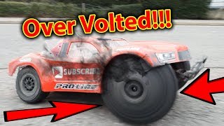 100mph Pure and utter NON stop carnage  Does the 6s TRAXXAS Slash 4x4 survive this ordeal [upl. by Htebesile]