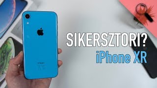 iPhone XR teszt  sikersztori [upl. by Sorcha250]