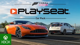 FORZA HORIZON 3  TRAILER  PLAYSEAT CAR PACK DU 07022017 [upl. by Anaile]