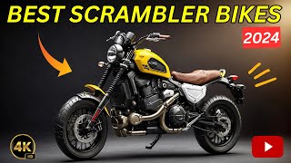 TOP 7 BEST SCRAMBLER MOTORCYCLES FOR 2024 [upl. by Sair213]