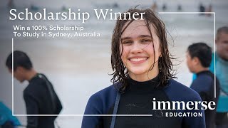 100 Scholarship Winner Anais Tells Her Story [upl. by Yann641]