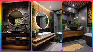 Modern Bathroom Vanity Design Ideas  Stylish Bathroom Space  bathroom diy bathroomrenovation [upl. by Lavella837]