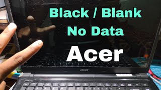 All Types Acer Laptop Screen Black Blank Screen Problem Solved For One Shortcut KeyMacnitesh2024 [upl. by Devon]