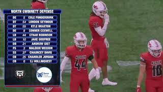 North Gwinnett vs McEachern Corky Kell Dave Hunter Classic Full Game [upl. by Ardnad]