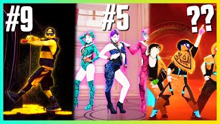 TOP 10 HARDEST EXTREMES on JUST DANCE [upl. by Assanav]