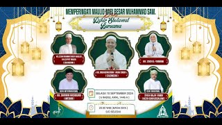 LIVE MEMPERINGATI MAULID NABI MUHAMMAD SAW  MASJID AL ISTIGFAR KENDAL  SELASA 10 SEPT 2024 [upl. by Lledrac]