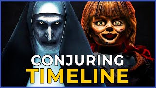 Alle Conjuring Filme chronologisch von Conjuring 1 bis The Nun 2  Conjuring Timeline [upl. by Pierro]