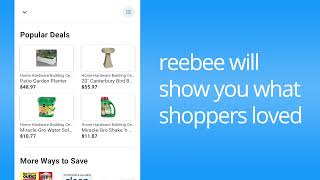 You can now view popular deals in every flyer on reebee [upl. by Annahc]