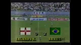 Josimar Gol na copa de 1986 Brasil 3x0 Irlanda do Norte Narração Luciano do Valle [upl. by Norrej392]