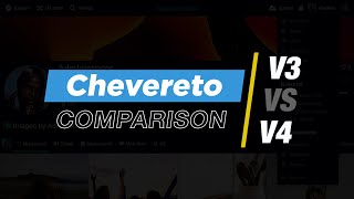 CHEVERETO COMPARISON ⚡️V4 vs ⚡️V3 Whats new [upl. by Lorri464]