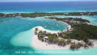 PREFAB CUSTOM HOMES BAHAMAS  ON TIME  ON BUDGET  240 MPH HURRICANE RATED [upl. by Jaala]