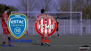 U19 Nationaux ESTAC Troyes  FC Montceau Bourgogne [upl. by Worthy]