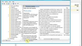 WSUS Group Policy Configuration [upl. by Strawn]