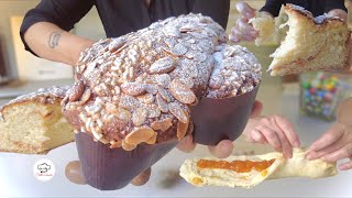 COLOMBA DI PASQUA senza impastare e senza Burro con MARMELLATA [upl. by Hoye297]