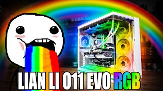 We Built In The NEW Lian Li O11 EVO RGB [upl. by Ursal]