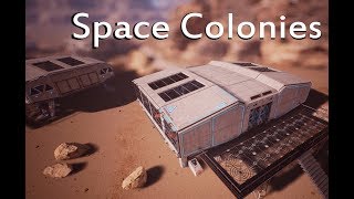 Space Colonies Other Planets Unreal Engine 4 Environment [upl. by Wojcik]