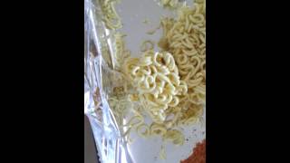 농심라면 애벌레 Larva in NongShim Ramen [upl. by Brozak]