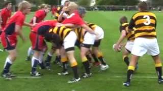 TBSHS v Felsted 1st XV Rugby Union Oct 08 [upl. by Airdnna606]