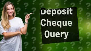 Can I deposit someone elses cheque into my account [upl. by Atiugal]