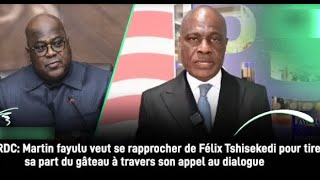 FLASH FATSHI ENVOI UN MESSAGE FORT A LOPPOSANT MARTIN FAYULU DIALOGUE [upl. by Jessika]