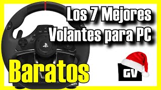 🚘🔥 7 MEJORES Volantes para PC BARATOS de Amazon 2023✅CalidadPrecio Gaming SimRacing PS4  PS5 [upl. by Newol]