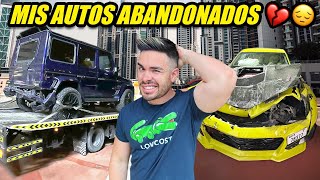 MIS AUTOS ACCIDENTADOS ESTAN ABANDONADOS EN DUBAI 😞 [upl. by Elliot]